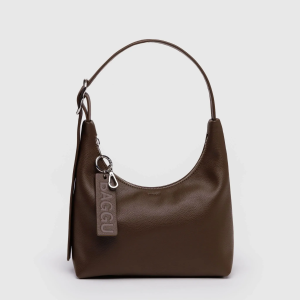 Mini Recycled Leather Shoulder Bag