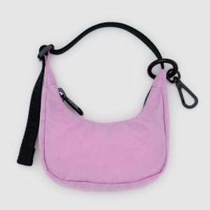 Crescent Bag Charm – Dusty Pink