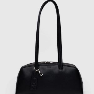 Recycled Leather Bowler Bag