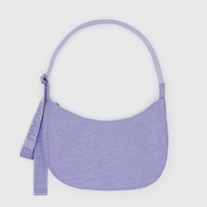 Medium Nylon Crescent Bag