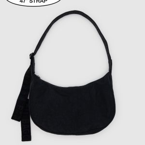 Medium Nylon Crescent Bag