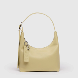 Mini Recycled Leather Shoulder Bag