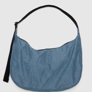 Large Nylon Crescent Bag